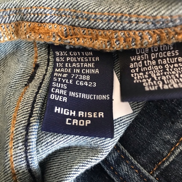 Madewell High Riser Crop Jeans - Picture 3 of 10